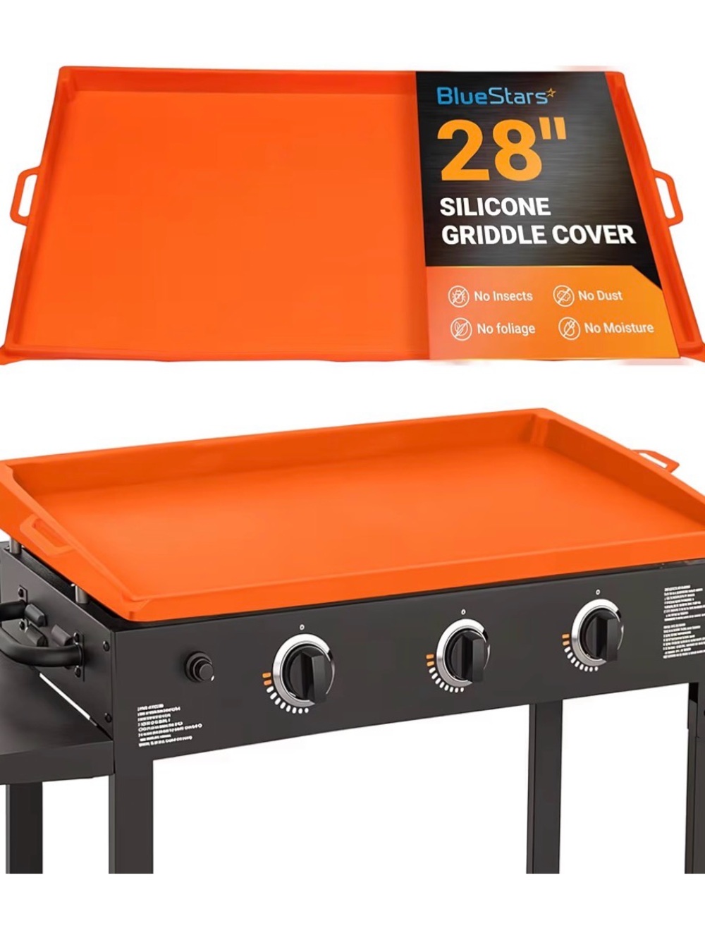 New Silicone Griddle Cover - 28"